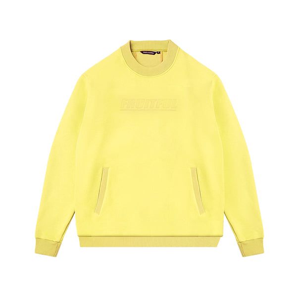 Yellow Fruitful Crewneck Sweater