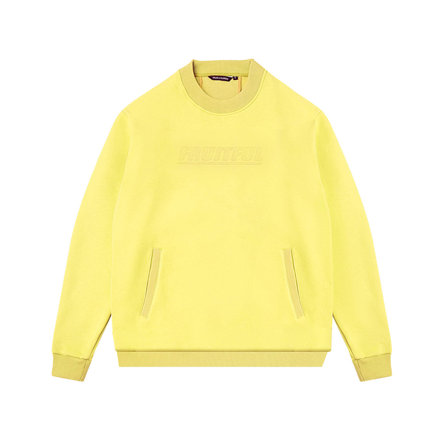 Yellow Fruitful Crewneck Sweater