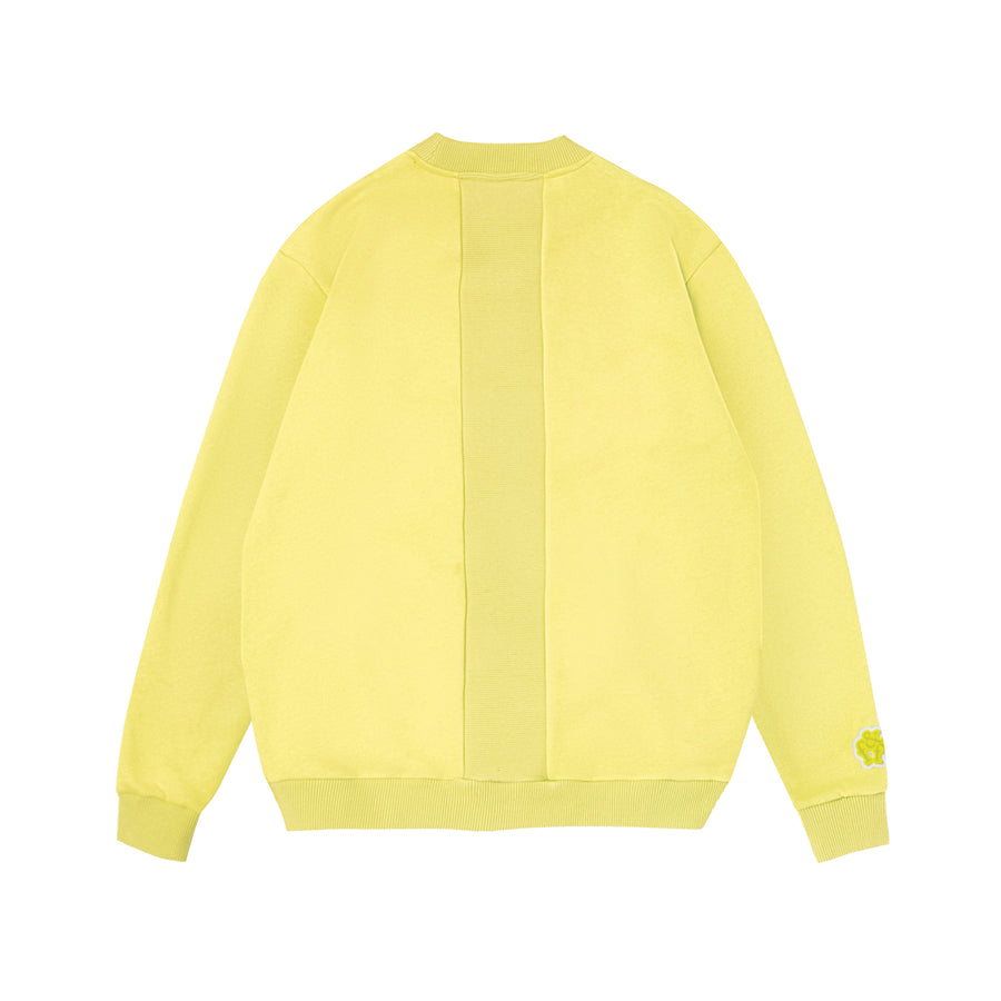 Yellow Fruitful Crewneck Sweater